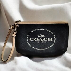 Coach Leather Wristlet